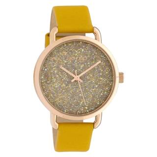 ΡΟΛΟΙ OOZOO C10462 OOZOO Timepieces Yellow Leather Strap