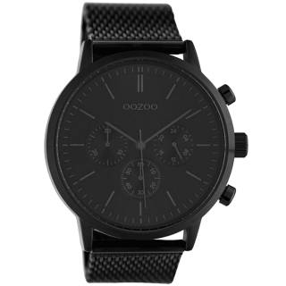 ΡΟΛΟΙ OOZOO C10471 OOZOO Timepieces Black Stainless Steel Bracelet