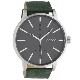 ΡΟΛΟΙ OOZOO C10500 OOZOO Timepieces Green Leather Strap