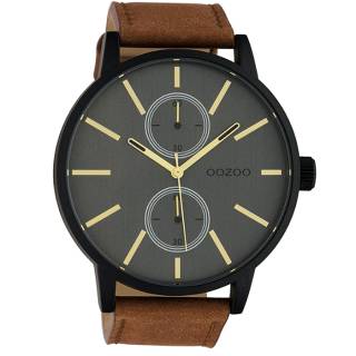 ΡΟΛΟΙ OOZOO C10503 OOZOO Timepieces Brown Leather Strap