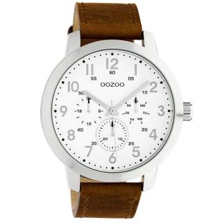 ΡΟΛΟΙ OOZOO C10505 OOZOO Timepieces Brown Leather Strap