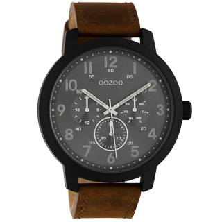 ΡΟΛΟΙ OOZOO C10507 OOZOO Timepieces Brown Leather Strap