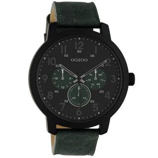 ΡΟΛΟΙ OOZOO C10508 OOZOO Timepieces Green Leather Strap