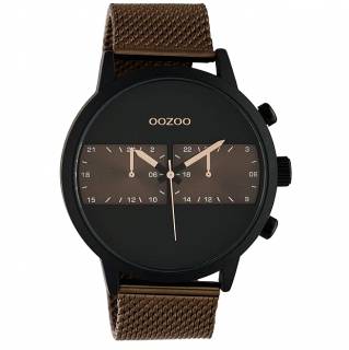 ΡΟΛΟΙ OOZOO C10513 OOZOO Timepieces Brown Metallic Bracelet