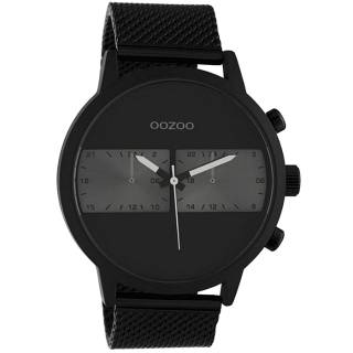 ΡΟΛΟΙ OOZOO C10514 OOZOO Timepieces Black Metallic Bracelet