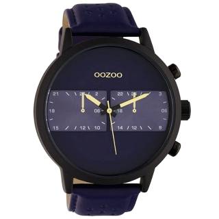 ΡΟΛΟΙ OOZOO C10515 OOZOO Timepieces Blue Leather Strap