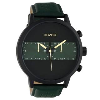 ΡΟΛΟΙ OOZOO C10517 OOZOO Timepieces Green Leather Strap