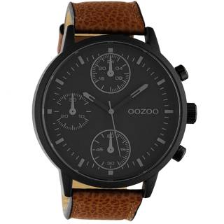 ΡΟΛΟΙ OOZOO C10533 OOZOO Timepieces Brown Leather Strap