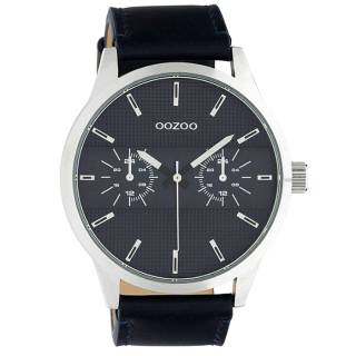 ΡΟΛΟΙ OOZOO C10536 OOZOO Timepieces Blue Leather Strap