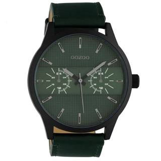 ΡΟΛΟΙ OOZOO C10537 OOZOO Timepieces Green Leather Strap