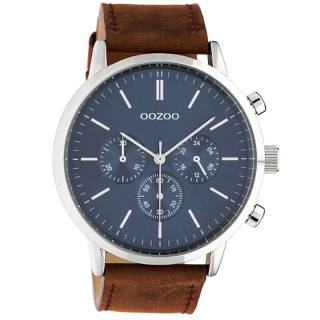 ΡΟΛΟΙ OOZOO C10540 OOZOO Timepieces Brown Leather Strap