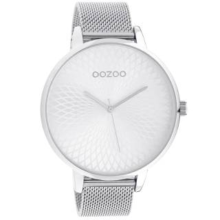 ΡΟΛΟΙ OOZOO C10550 OOZOO Timepieces Silver Metallic Bracelet