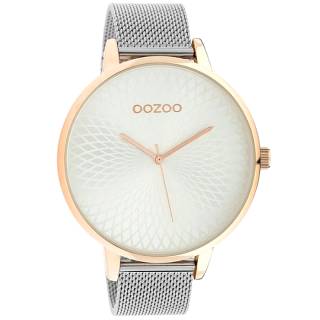 ΡΟΛΟΙ OOZOO C10551 OOZOO Timepieces Silver Metallic Bracelet