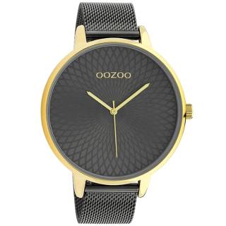 ΡΟΛΟΙ OOZOO C10554 OOZOO Timepieces Grey Metallic Bracelet