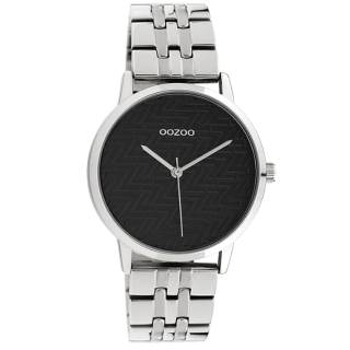 ΡΟΛΟΙ OOZOO C10556 OOZOO Timepieces Silver Metallic Bracelet