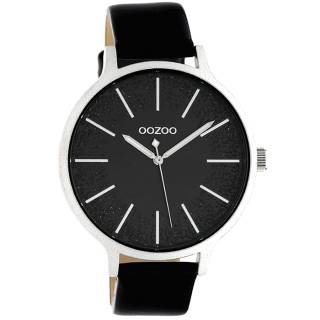 ΡΟΛΟΙ OOZOO C10569 OOZOO Timepieces Black Leather Strap