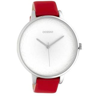 ΡΟΛΟΙ OOZOO C10570 OOZOO Timepieces Red Leather Strap