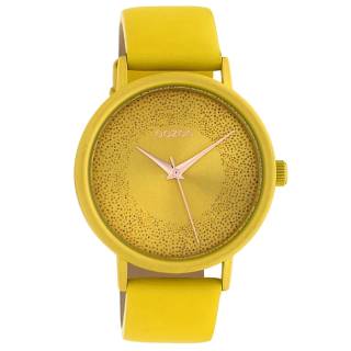 ΡΟΛΟΙ OOZOO C10577 OOZOO Timepieces Yellow Leather Strap