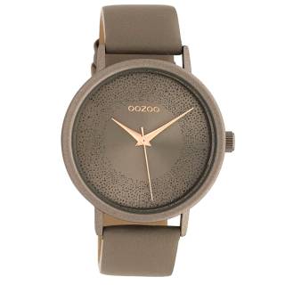 ΡΟΛΟΙ OOZOO C10578 OOZOO Timepieces Brown Leather Strap