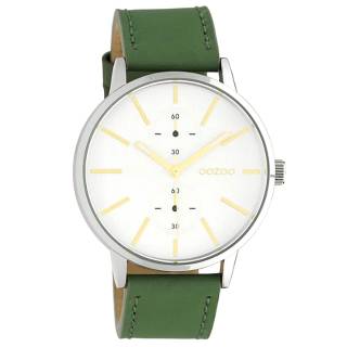 ΡΟΛΟΙ OOZOO C10586 OOZOO Timepieces Green Leather Strap