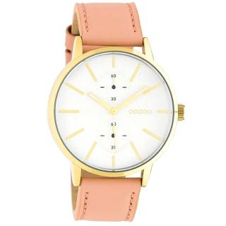 ΡΟΛΟΙ OOZOO C10588 OOZOO Timepieces Pink Leather Strap