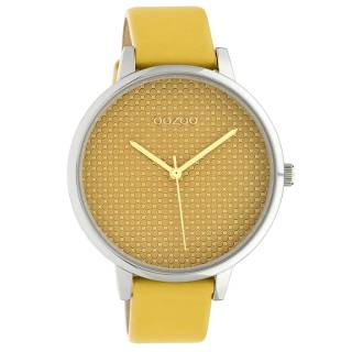 ΡΟΛΟΙ OOZOO C10590 OOZOO Timepieces Yellow Leather Strap