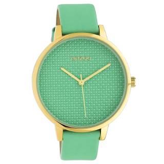 ΡΟΛΟΙ OOZOO C10593 OOZOO Timepieces Green Leather Strap