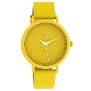 ΡΟΛΟΙ OOZOO C10602 OOZOO Timepieces Yellow Leather Strap