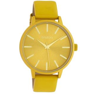 ΡΟΛΟΙ OOZOO C10613 OOZOO Timepieces Yellow Leather Strap