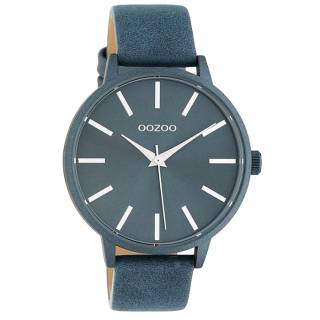 ΡΟΛΟΙ OOZOO C10615 OOZOO Timepieces Blue Leather Strap