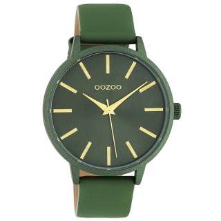 ΡΟΛΟΙ OOZOO C10616 OOZOO Timepieces Green Leather Strap