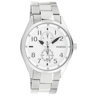 ΡΟΛΟΙ OOZOO C10630 OOZOO Timepieces Silver Metallic Bracelet