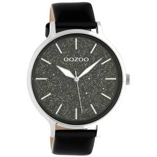 ΡΟΛΟΙ OOZOO C10663 OOZOO Timepieces Black Leather Strap