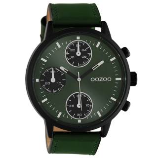 ΡΟΛΟΙ OOZOO C10667 OOZOO Timepieces Green Leather Strap