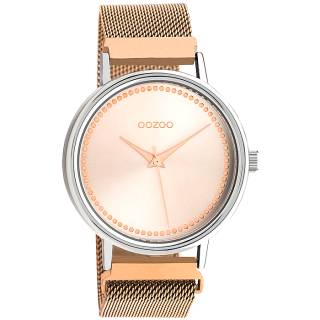 ΡΟΛΟΙ OOZOO C10682 OOZOO Timepieces Rose Gold Metallic Bracelet