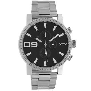 ΡΟΛΟΙ OOZOO C10706 OOZOO Timepieces Silver Metallic Bracelet