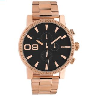 ΡΟΛΟΙ OOZOO C10708 OOZOO Timepieces  Rose Gold Metallic Bracelet