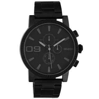 ΡΟΛΟΙ OOZOO C10709 OOZOO Timepieces  Black Metallic Bracelet