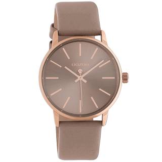 ΡΟΛΟΙ OOZOO C10721 OOZOO Timepieces Brown Leather Strap