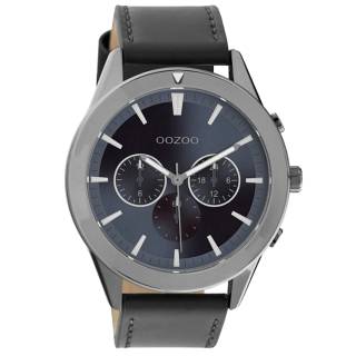 ΡΟΛΟΙ OOZOO  C10803 OOZOO Timepieces Grey Leather Strap