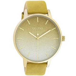 ΡΟΛΟΙ OOZOO C10833 OOZOO Timepieces Yellow Leather Strap