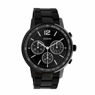 ΡΟΛΟΙ OOZOO  C10853 OOZOO Timepieces Black Rubber Strap