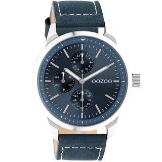 ΡΟΛΟΙ OOZOO  C10905 OOZOO Timepieces Blue Leather Strap