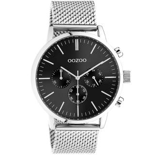 ΡΟΛΟΙ OOZOO  C10913 OOZOO Timepieces  Silver Metallic Bracelet