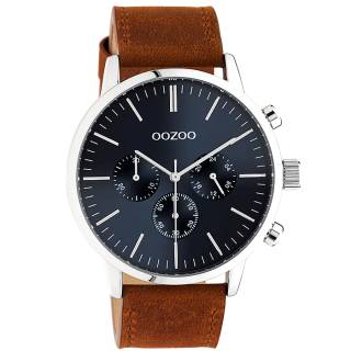 ΡΟΛΟΙ OOZOO  C10917 OOZOO Timepieces Brown Leather Strap