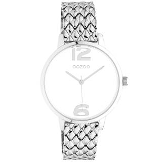 ΡΟΛΟΙ OOZOO  C10920 OOZOO Timepieces Silver Metallic Bracelet