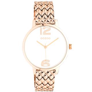 ΡΟΛΟΙ OOZOO  C10923 OOZOO Timepieces Rose Gold Metallic Bracelet