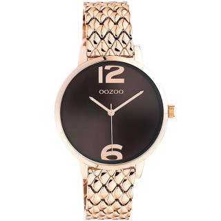 ΡΟΛΟΙ OOZOO  C10924 OOZOO Timepieces Rose Gold Metallic Bracelet