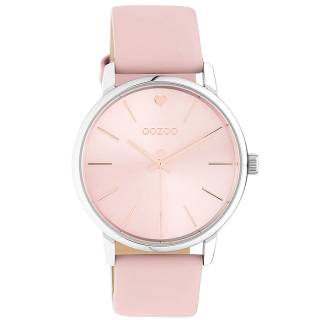 ΡΟΛΟΙ OOZOO  C10926 OOZOO Timepieces Pink Leather Strap