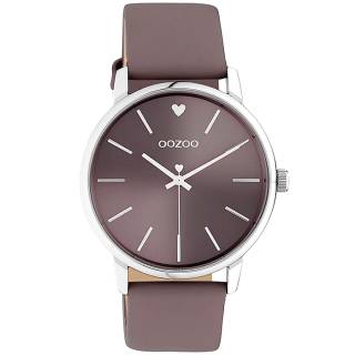 ΡΟΛΟΙ OOZOO  C10927 OOZOO Timepieces Purple Leather Strap